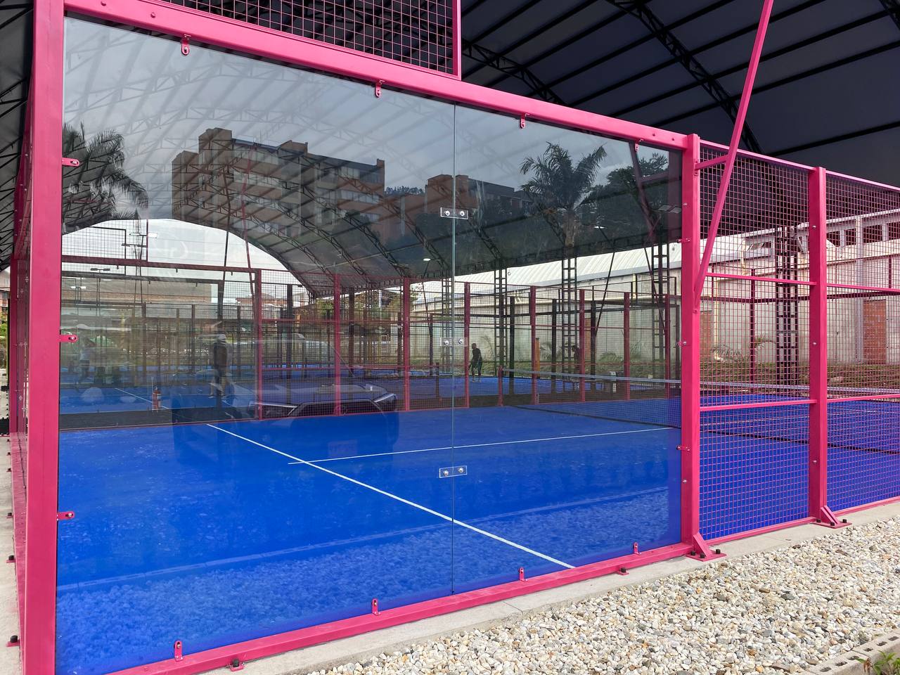 Color Ideal Cancha de Pádel | Comando Construcciones