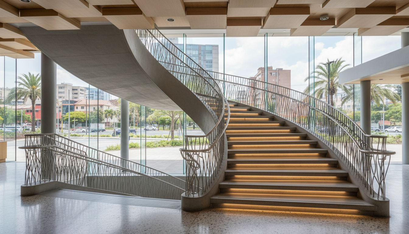 Pasamanos metálicos para escaleras: la guía paso a paso