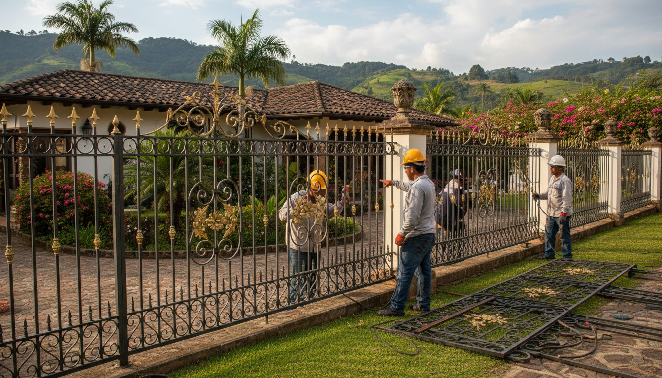 Hacer Rejas Metálicas a Medida en Bogotá: Proceso, Precios y Tiempos
