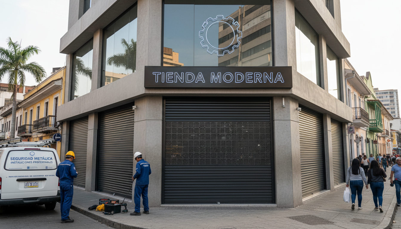 Cortinas Metálicas en Colombia: Guía Completa 2026
