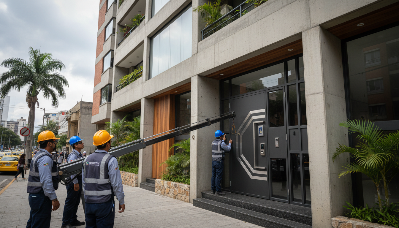 Puertas Metálicas en Barranquilla | Fabricación e Instalación 2026