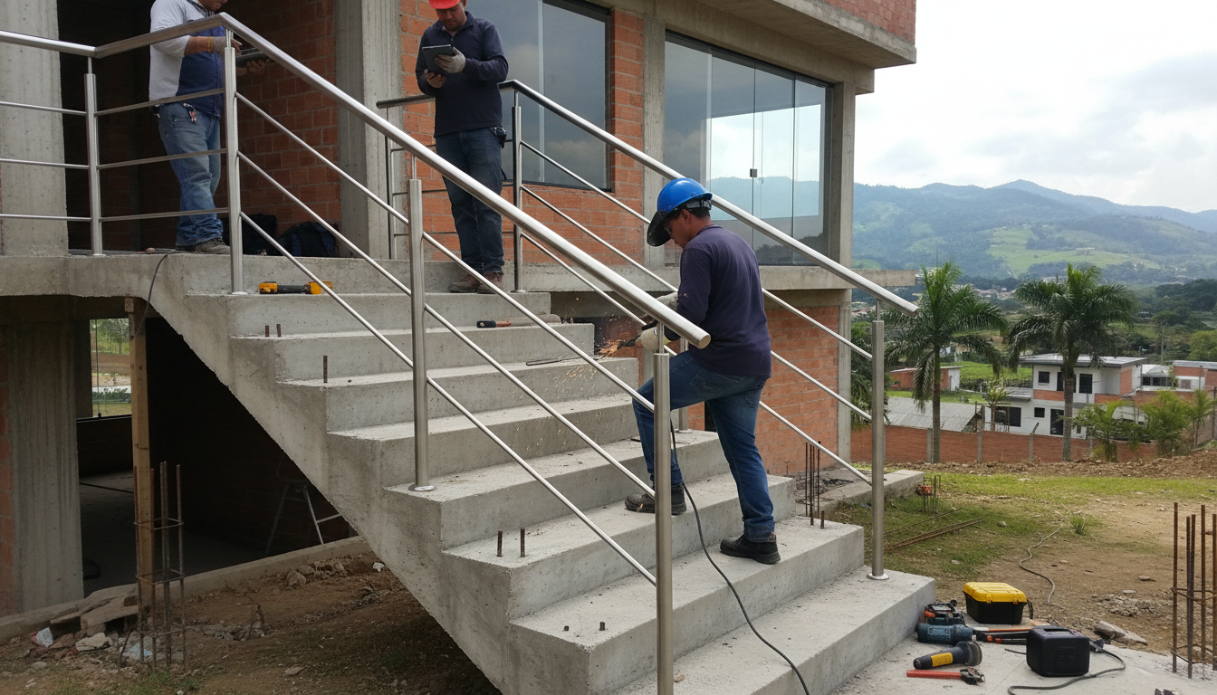 Barandas Metálicas en Manizales | Fabricación e Instalación 2026
