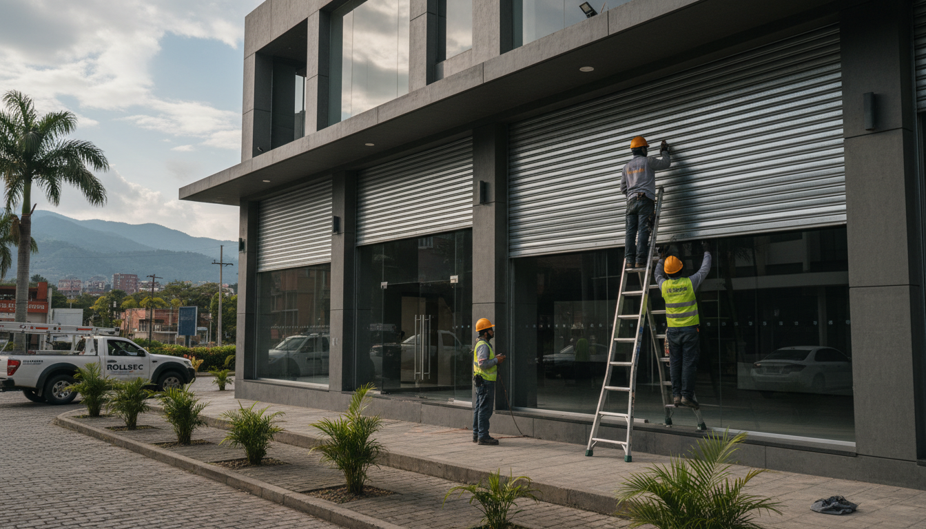 Precio Cortinas Metálicas Colombia 2026: Enrollables, Seccionales y más