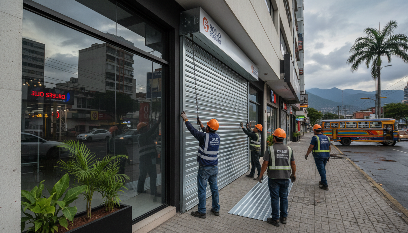 Soluciona Problemas con Cortinas Metálicas Rápido