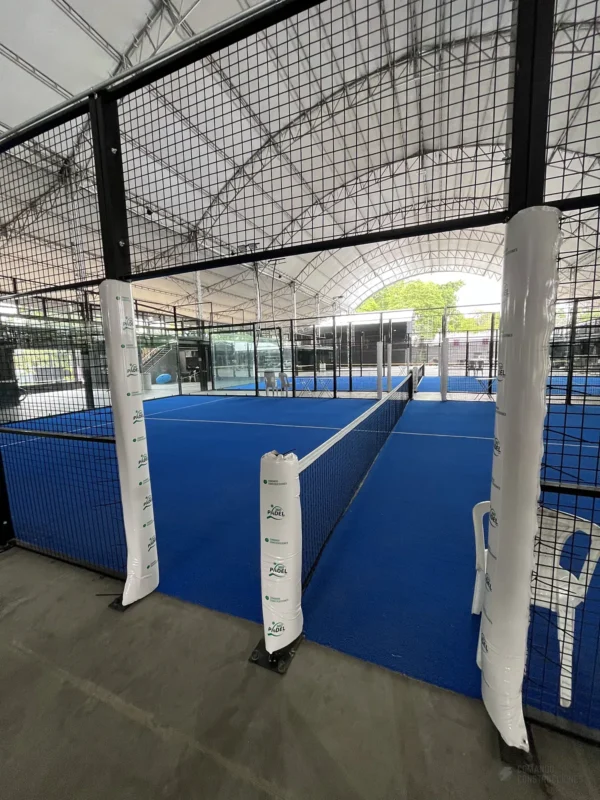 Vista en diagonal de la cancha de pádel de 360 Padel en Cali (3 de 3)