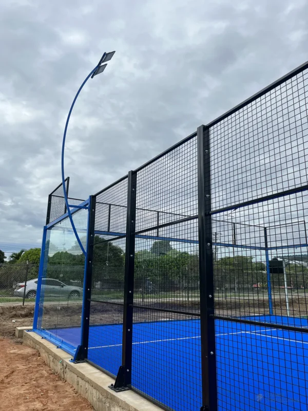 Vista general de la cancha de pádel de Padel Club Ebenezer en Tame (2 de 3)