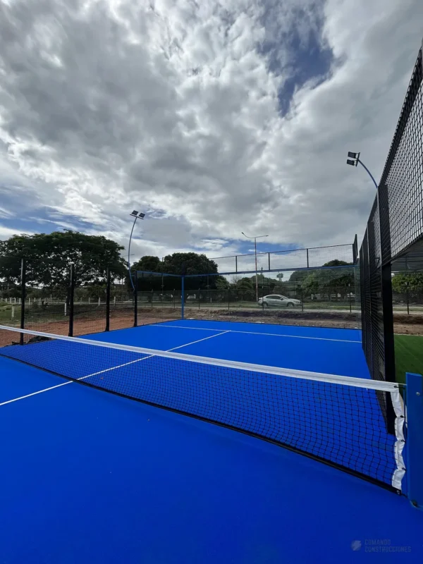 Vista general de la cancha de pádel de Padel Club Ebenezer en Tame (3 de 3)