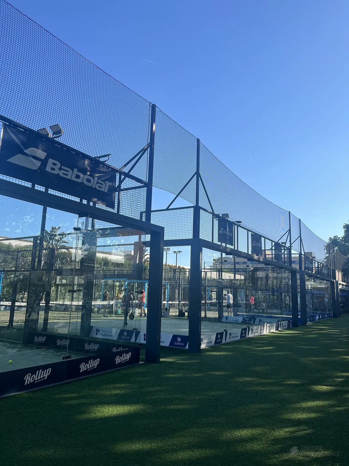Pabellón del Padel World Summit 2025 en Barcelona